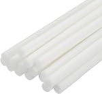 uxcell 24 Pcs Mini Hot Glue Sticks, 0.28" Dia x 7.87" Long EVA Glue Gun Sticks, White Mini Hot Melt Glue Sticks for DIY Craft Sticky Projects