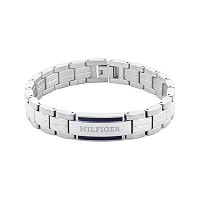 Tommy Hilfiger Jewelry Braccialetto a maglie da uomo Collezione in Acciaio Inossidabile e Oro Giallo