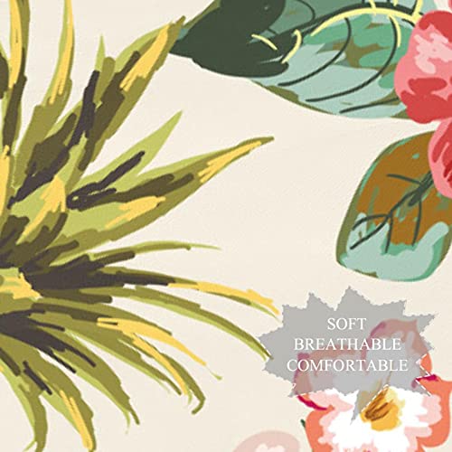 Vintage Tropical Flowers Pineapple Pattern Women Soft Chiffon Pashmina Shawl Wrap Scarf For Bridesmaid Wedding Formal Party Evening Dress #TOP3