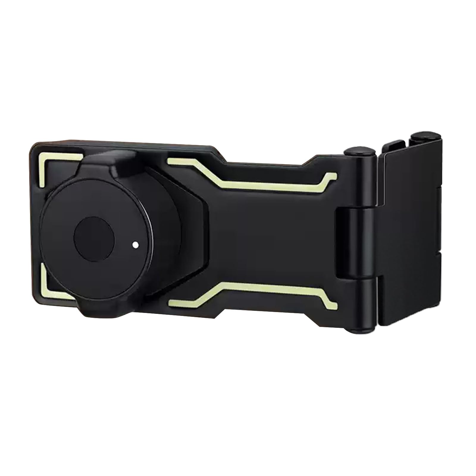 Msioytog Mysterious Black Keyless Cabinet Fingerprint Recognition Cabinet Keyed Hasp For Drawers, Cabinets, Cupboard Enduring Keyed Hasp