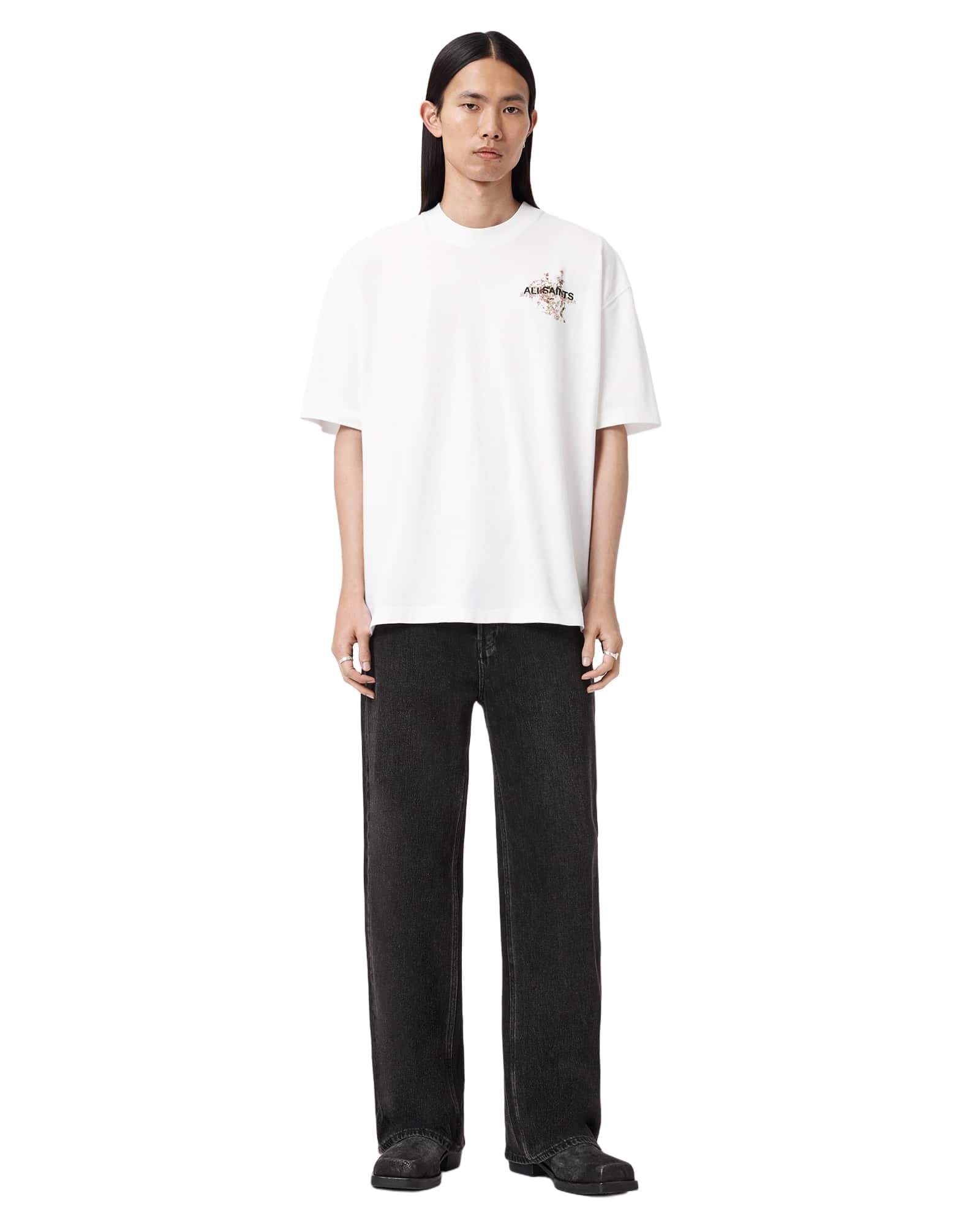 Allsaints Valen SS Crew T-Shirt Uomo