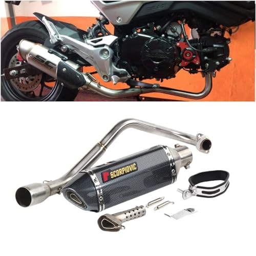 Amazon | Eiksouvi スリップオン マフラー ホンダ グロム GROM/MSX125