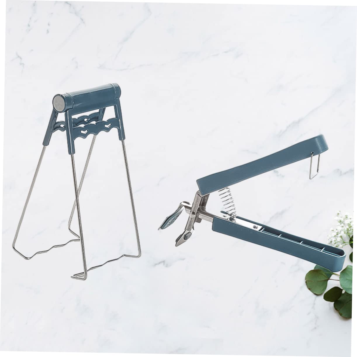 Alipis 4 Pz Acciaio Per Afferrare Pentole Calde Pinza Per Piatti Pinza Da Cucina Anti Caldo Pinza a Clip Per Ciotola Morsetto Per Piastra Calda Pinza Per Vasi Antiscottatura Clip Vegetale
