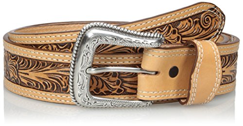 Nocona Belt Co. Men s Natural Mexican Floral Embose, 46