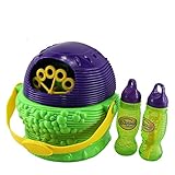 Babrit Bubble Machine Automatic Battery Powered Large Party Bubble Machine(Extra bonus bubble solution)-Updated Version