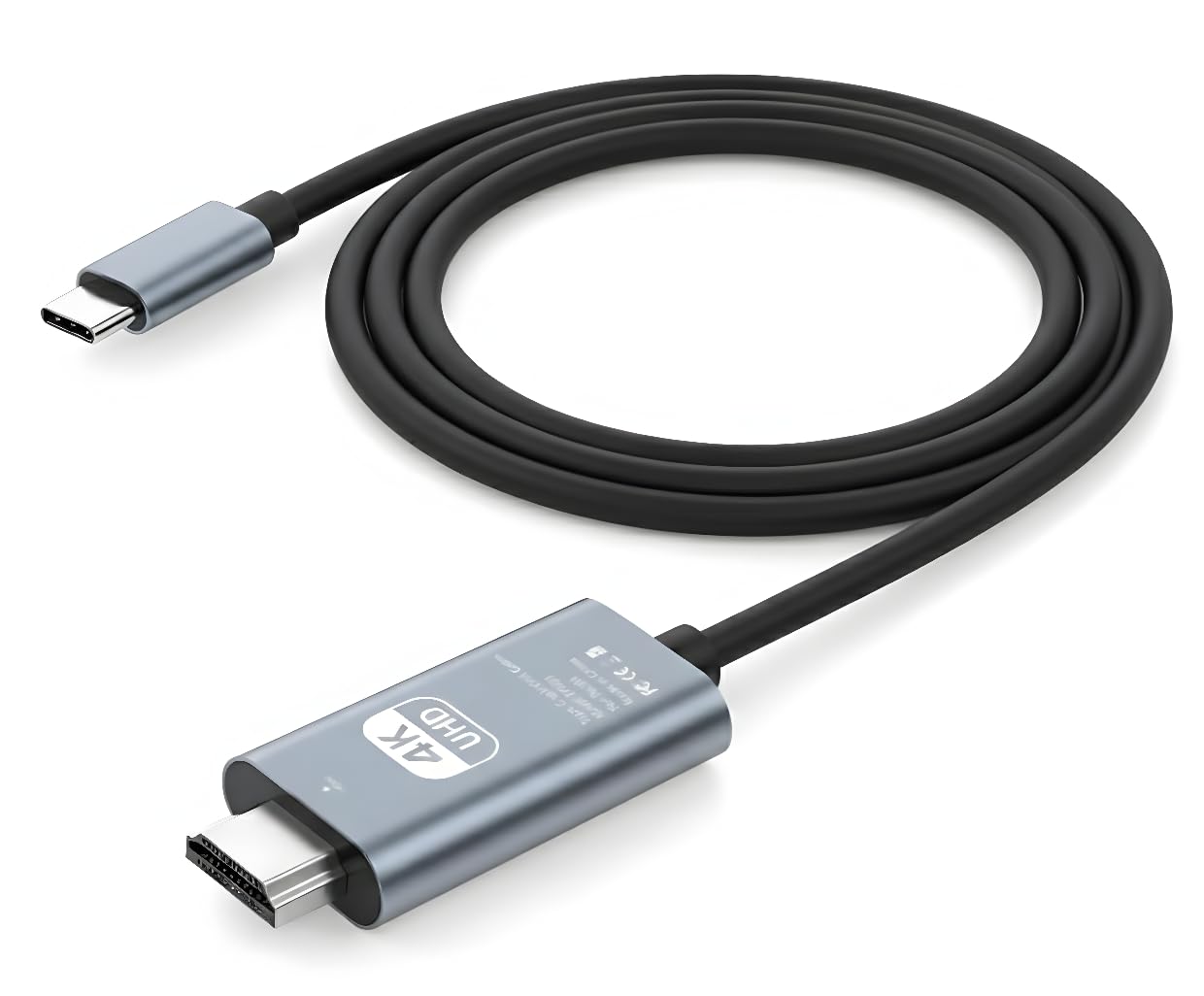USB Type C to HDMI Cable 6.6FT (2 Meter) – 4K@30Hz, 2K@144Hz Ultra High Speed 48Gbps Cord for Laptop, MacBook Pro/Air, PS5, Chromebook, TV, iPad & Tablet – UHD Quality-image-38