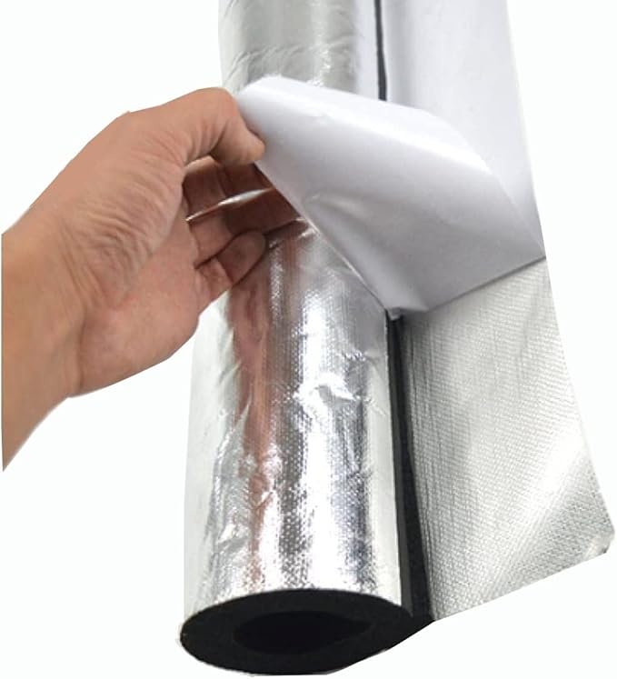 Pipe Insulation Foam,Rubber Heat Preservation Tubular Lagging Wrap For