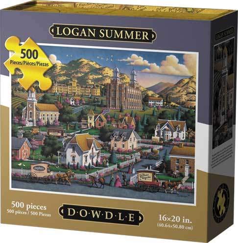 Dowdle Folk Art Logan Summer Jigsaw Puzzle