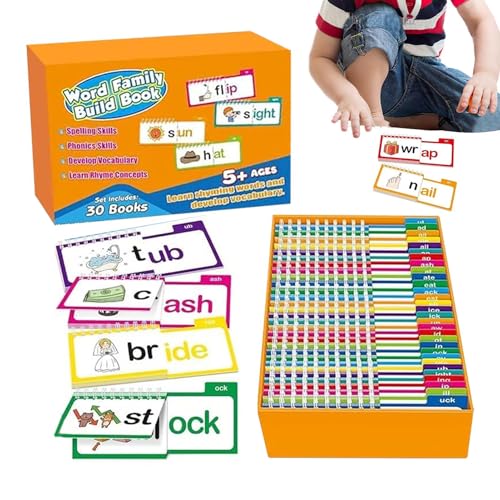 Cartes flash d'apprentissage de la lecture pour révisions à la maison