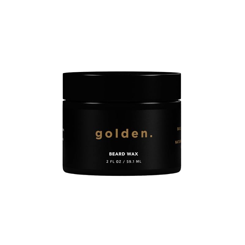 Cera para Barba Golden Grooming Company com Manteiga de Karité, Cera de Abelha e Óleo de Jojoba, 56 g