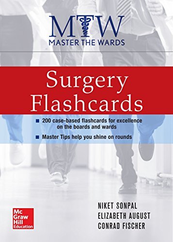 Master the Wards: Surgery Flashcards by Niket Sonpal (2015-12-03)