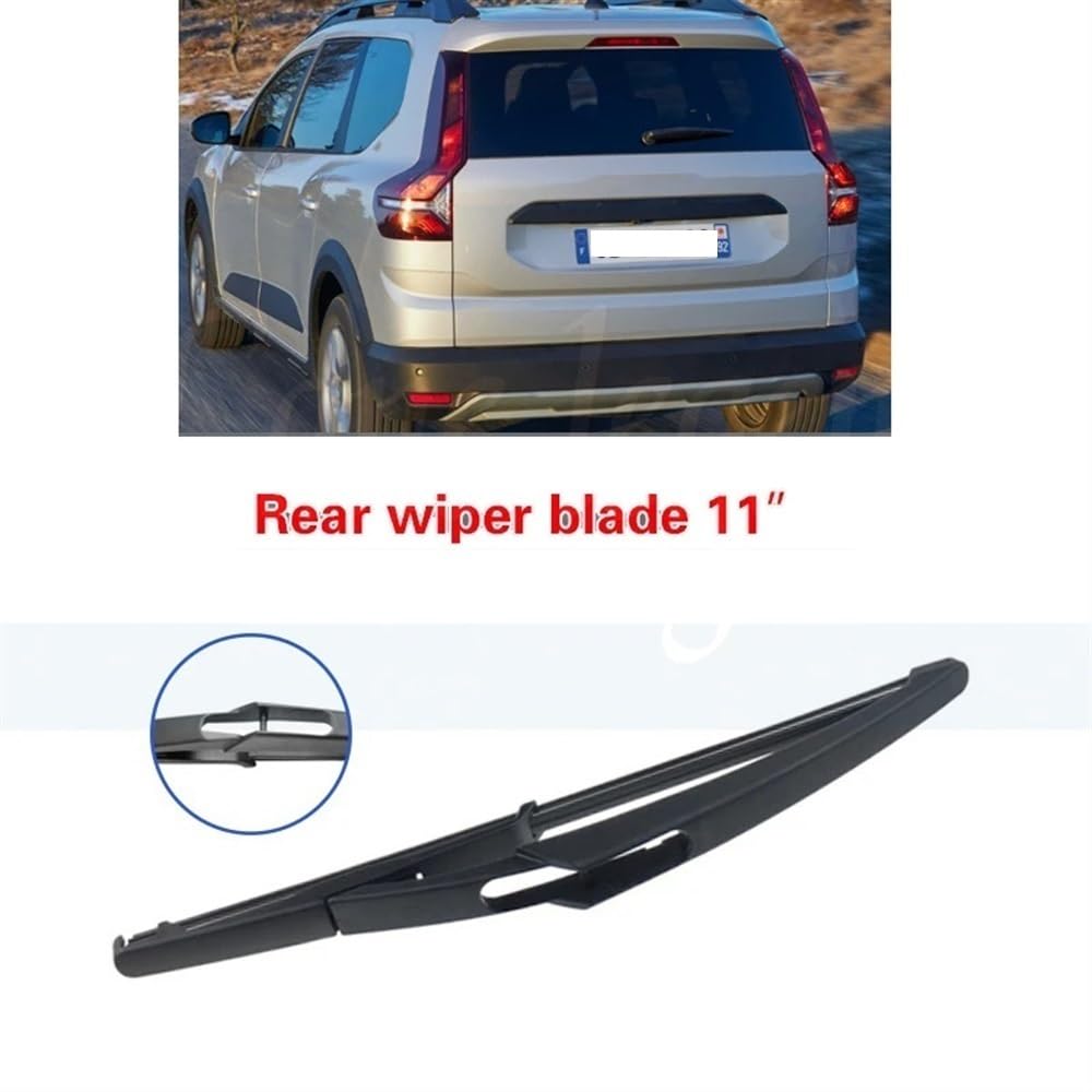 Spazzole tergicristallo anteriori posteriori compatibili con Dacia Jogger 2021 2022 2023 2024 Parabrezza ibrido Parabrezza Finestra Accessori auto