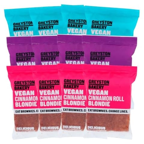 Greyston Bakery Premium Brownie & Blondie Gift Collection - Simply Vegan Brownies | 3 Flavors, 12 Pieces, Kosher, Preservative-Free (Simply Vegan) Cover