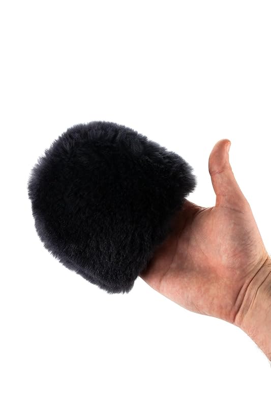 The Rag Company ULTRA Wool Wheel Mitt Luva de Lã Marino para Limpeza de Rodas Pacote com 2