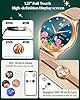 Montre Connectée Femme Smartwatch Sport: Repondre Appel 1.27'' HD Étanche Écran Tactile Podomètre Fréquence Cardiaque SpO2 Moniteur de Sommeil Mode Multisports Fitness Tracker pour Android iOS (Ronde) #1