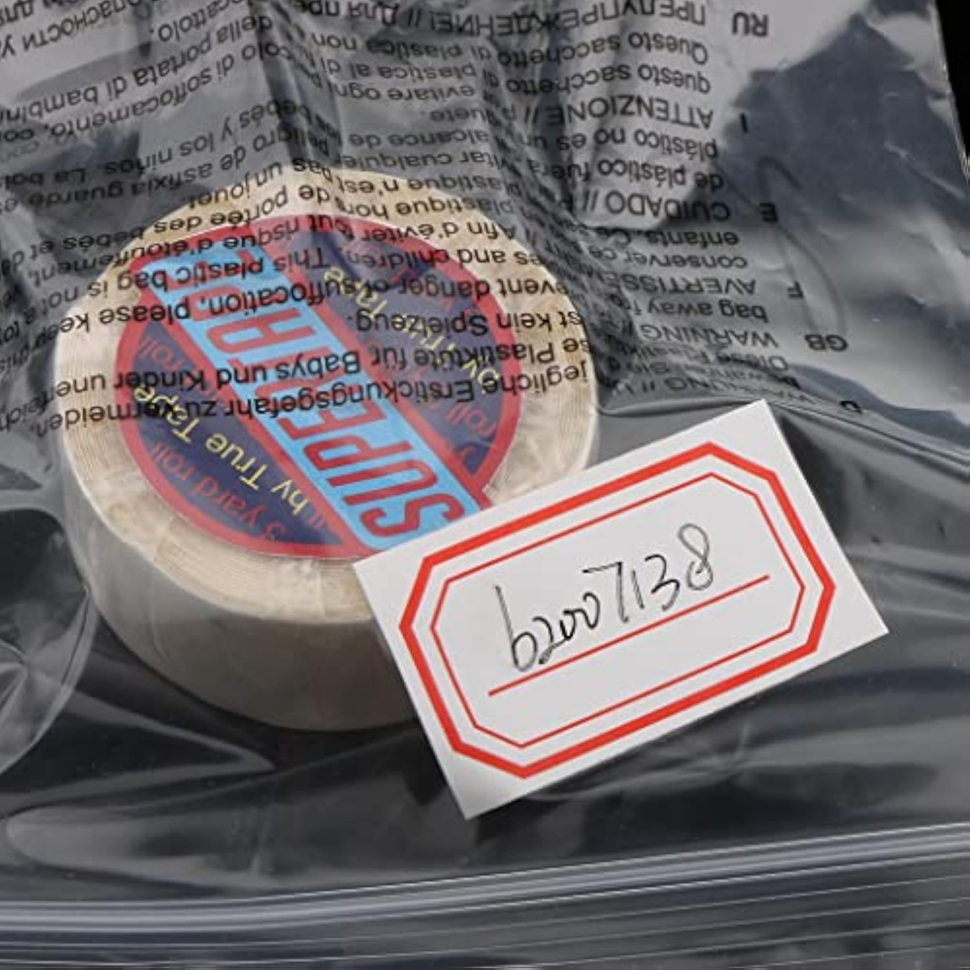 Strong Double Sided Adhesive Tape Roll for Hair Extension Wigs Lace 3 Yards Long 3/4'' Width