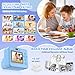 Yosfeng Instant Print Camera for Kids - Christmas Birthday Girls Boys Gifts for Age 3 4 5 6 7 8 9 10 Year Old, 2.4 Inch Screen Kids Instant Camera, Kid Digital Video Dual Cameras with 32 GB SD Card