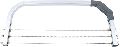 Miniatura 6 de Nivelador de pastel, niveladores ajustables para tartas, niveladores de acero inoxidable de 3 alambres, para boda, cumpleaños, capa de pastel,