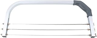 Cake Leveler, Adjustable Wire Cake Layer Cutter Bread Slicer Stainless Steel Toast Leveling Baking Tool for Wedding Birthday Cake