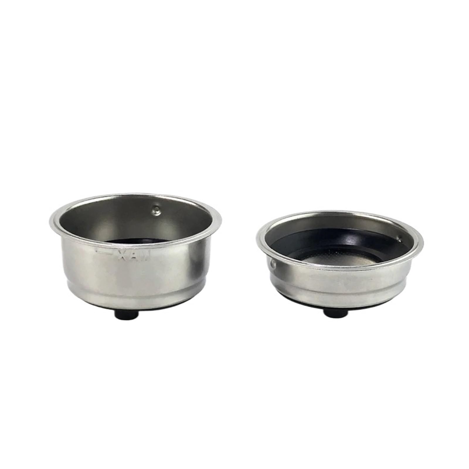Cesta de filtro de café de acero inoxidable, colador desmontable y accesorios de máquina