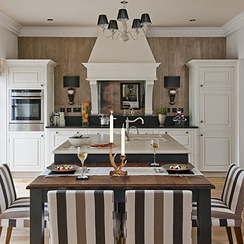 OLHAPZP Deer Antler Candle Holders, Rustic Candlestick Holders Farmhouse Decor Style for Wedding Centerpieces, Living Room, Bathroom, Dining Room(2 PCS) - Cosy Home Interiors OLHAPZP Deer Antler Candle Holders, Rustic Candlestick Holders Farmhouse Decor Style for Wedding Centerpieces, Living Room, Bathroom, Dining Room(2 PCS) - Image 8