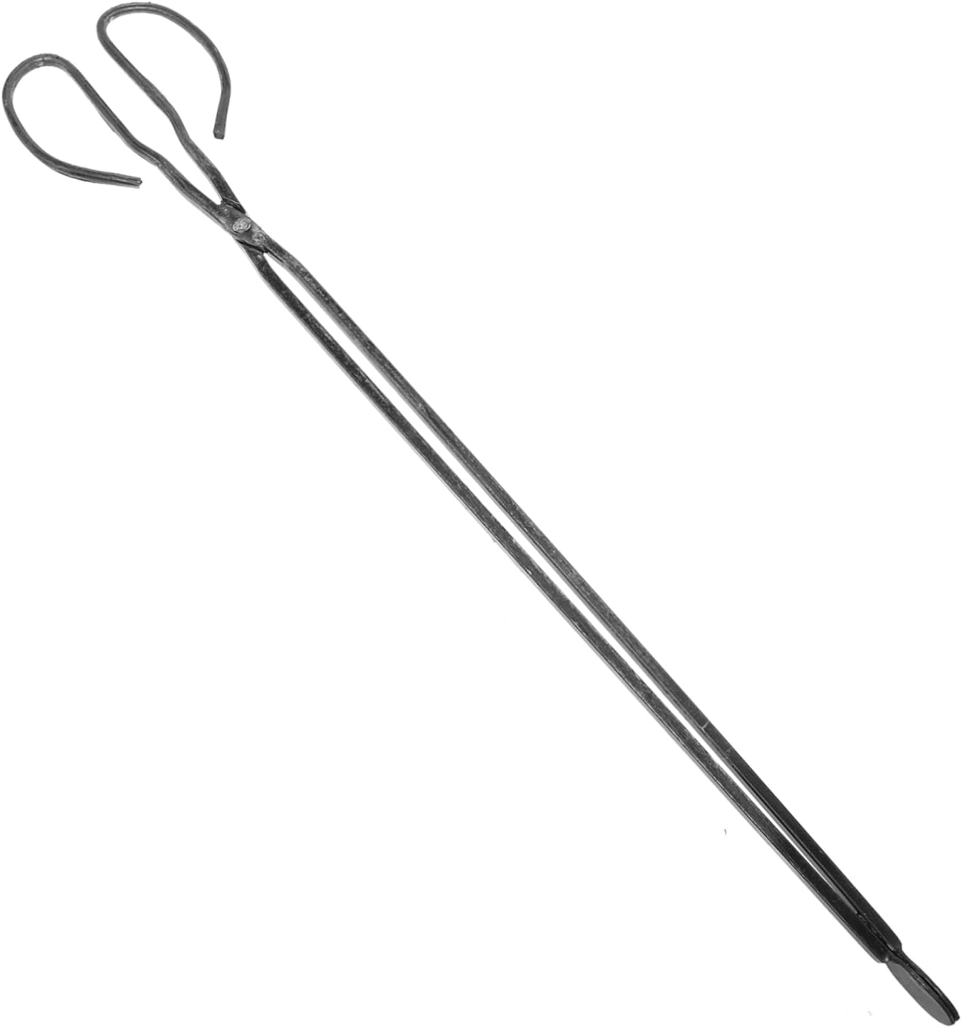 1pc Long Metal Charcoal Tong for Barbecue Heat-resistant Firewood Grabber Tool for Outdoor Cooking Camping and Bonfire Use Practical Bbq Clamp
