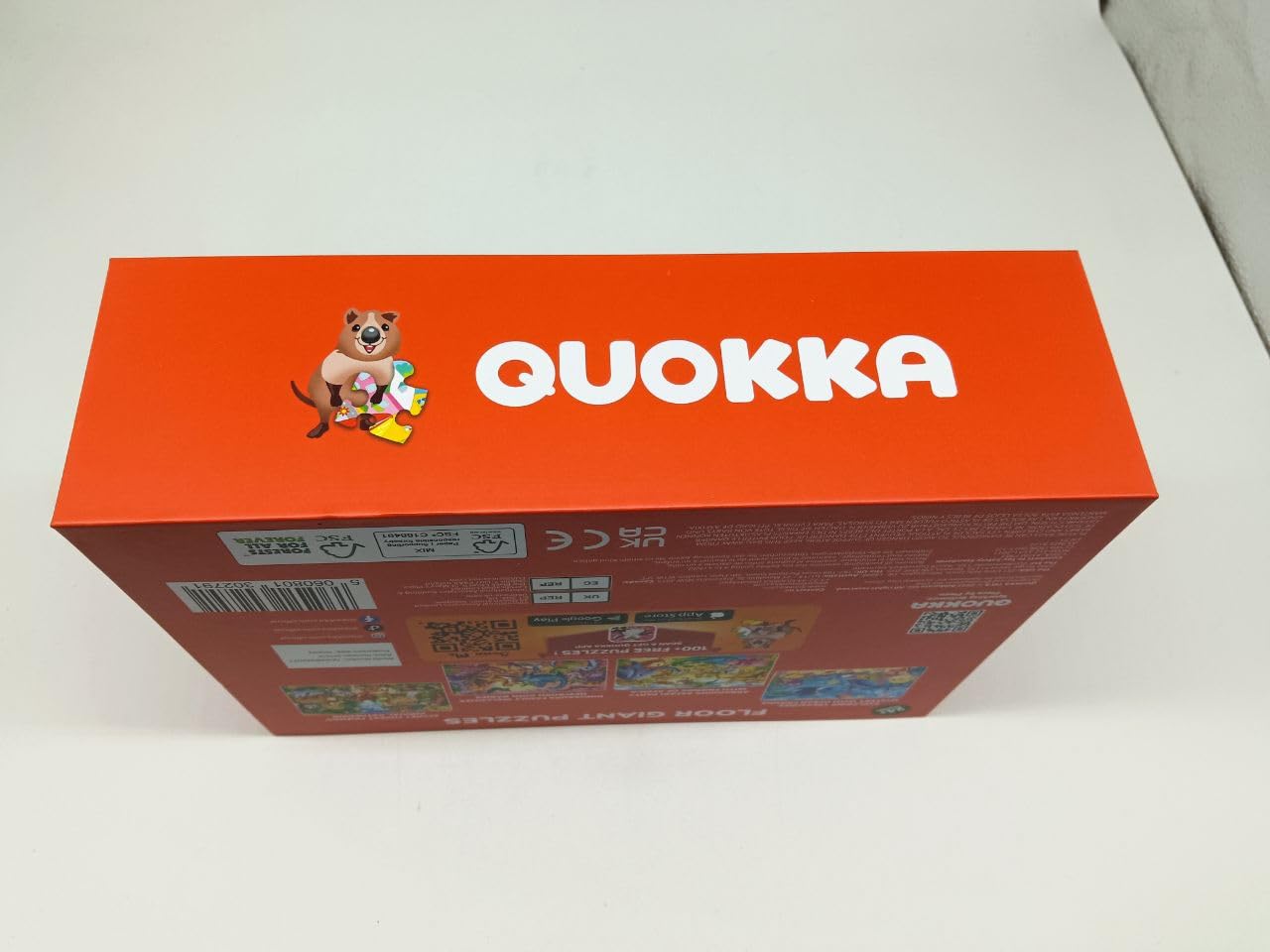 QUOKKA Puzzle Gigante Niños 3 4 5 Años - 60x90 cm 48 Piezas Puzzle XXL de Suelo Infantiles 5 6 Años - Grande Juguete Camión de Bomberos - Regalo Educativo para Niños y Niñas de 2 a 6