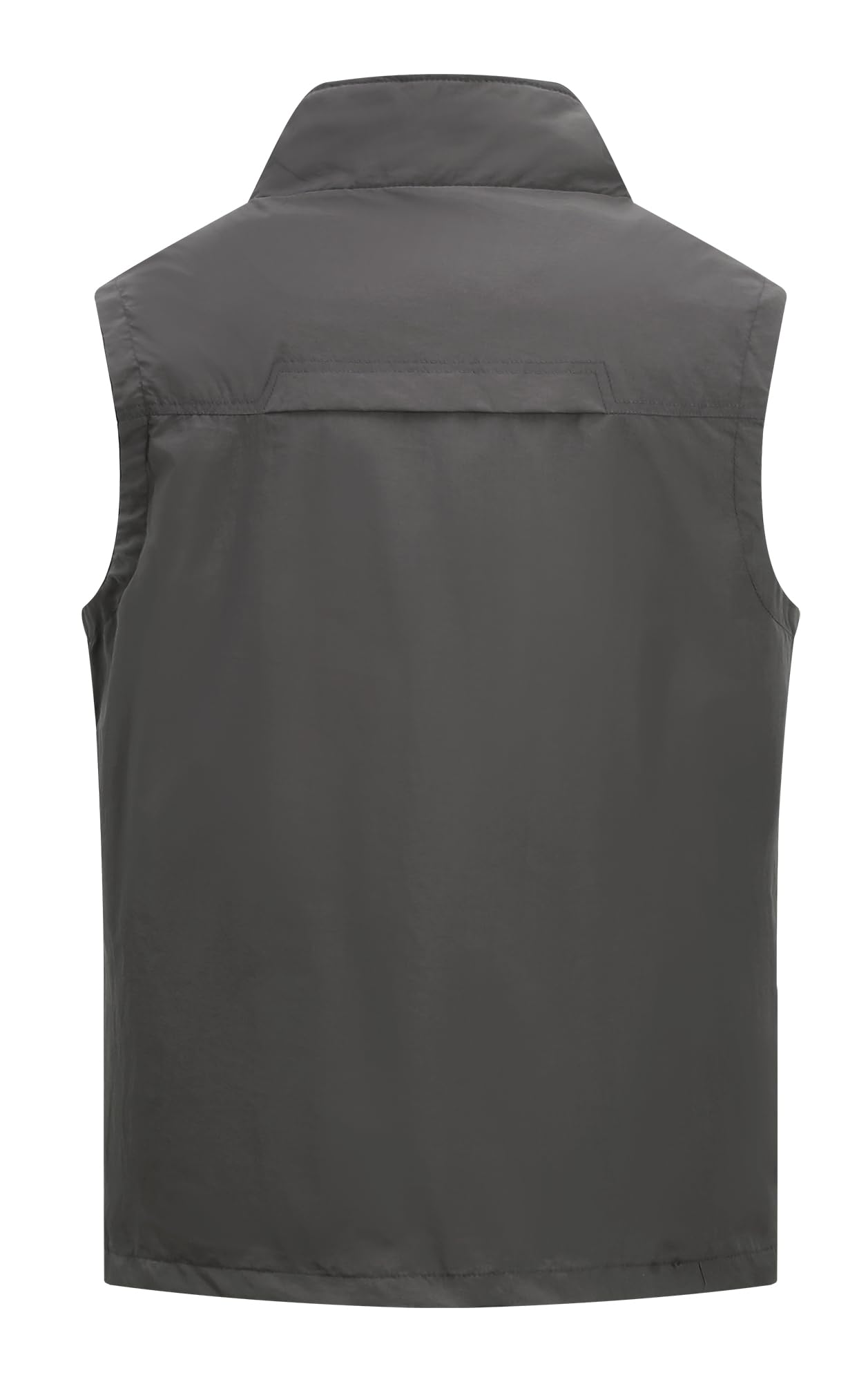 Hommes Gilet de Plein Air Multi-Poches Gilet Léger pêche Veste Respirant à Séchage Rapide Sport Gilet Sans Manches Loisirs Gilet Chasse Voyage Camping Photographie
