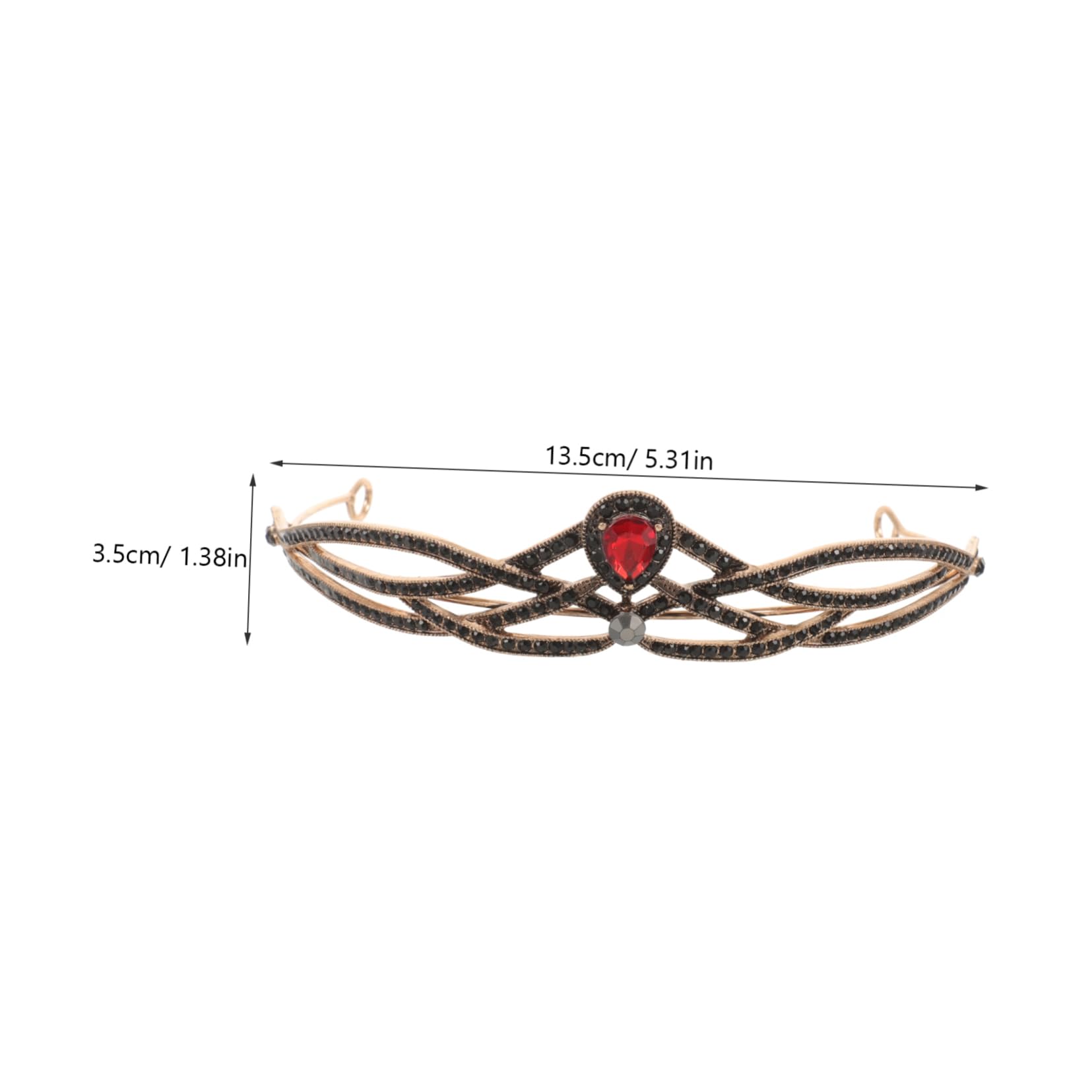 Beavorty 5piezas Diadema Trenzada De Puntas Antideslizante Para Mujer Accesorio De Pelo Con Diseño Natural Para Uso Diario y Ocasiones Especiales Oscuro