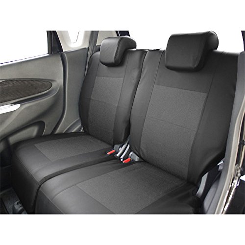 Amazon | 三菱 eKワゴン B11W専用シートカバー Leather&punching 1台分