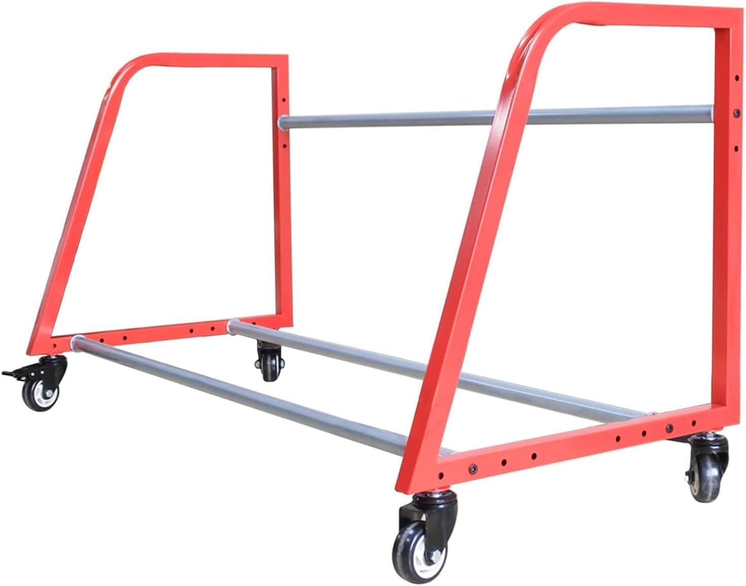 Étagère à pneus à roulettes idéale pour ranger efficacement le garage de la maison en toute saison