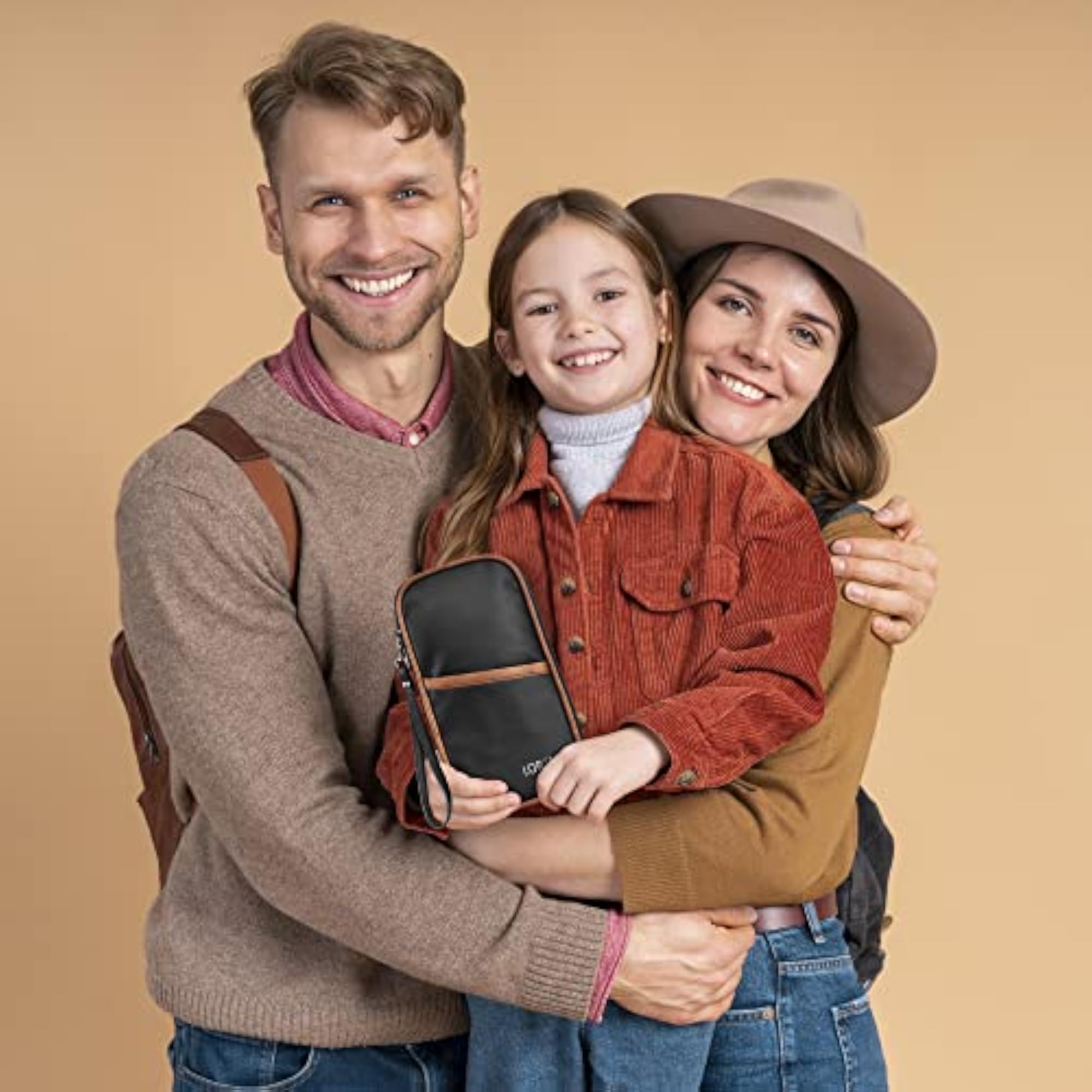 Travel Family Passport Holder Wallet Organizer Case