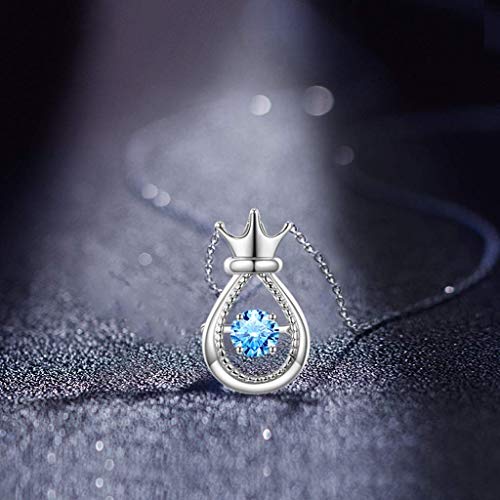Collier pour femmes et filles pendentif zircone carré - 3