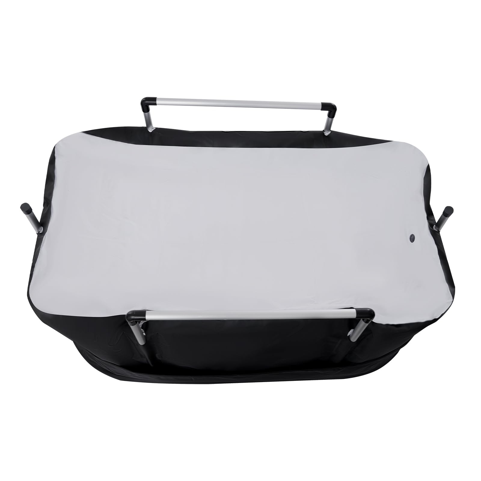 Vasca da bagno pieghevole per adulti, 115 x 57 x 55 cm, isolata con isolamento a 6 strati, per attività all'aria aperta, per atleti