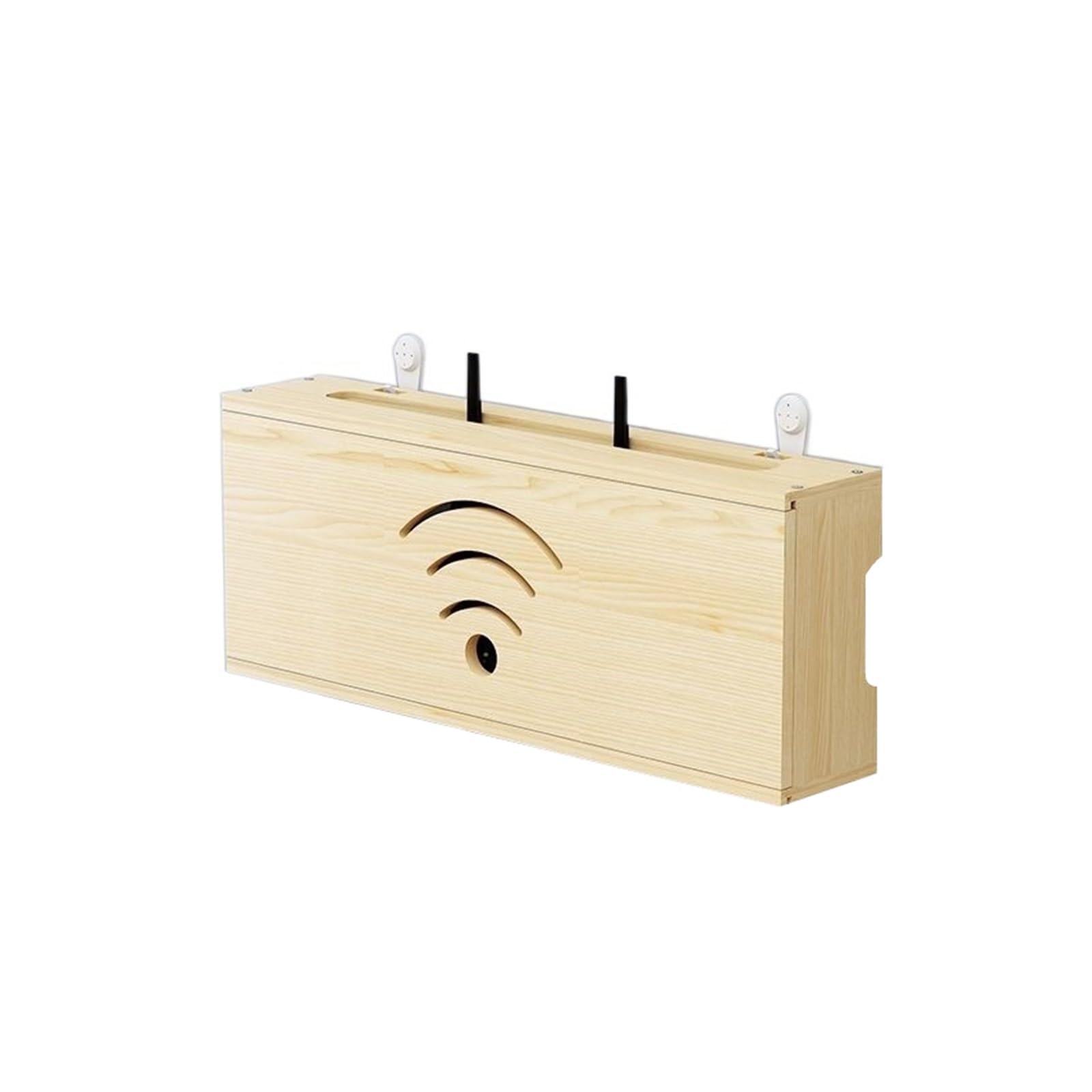 Boîte de rangement pour câble et routeur pour supprimer le désordre mural