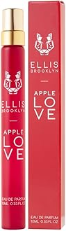 APPLE LOVE Eau de Parfum Travel Spray, Perfume for Women, Amber Gourmand, Apple Scented, Vegan, Cruelty-Free, Sustainable Ingredients, Made in USA – 10ml / 0.33 Fl Oz