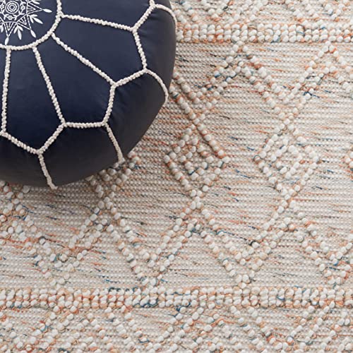 Tapete artesanal SAFAVIEH Natura 6' x 9' multicolor miniatura 7