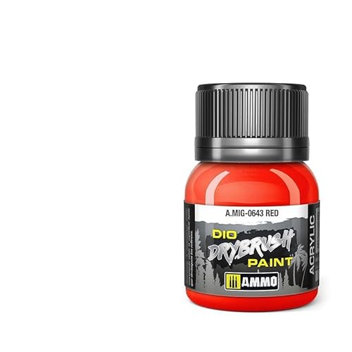 A.MIG-0643 DRYBRUSH Red