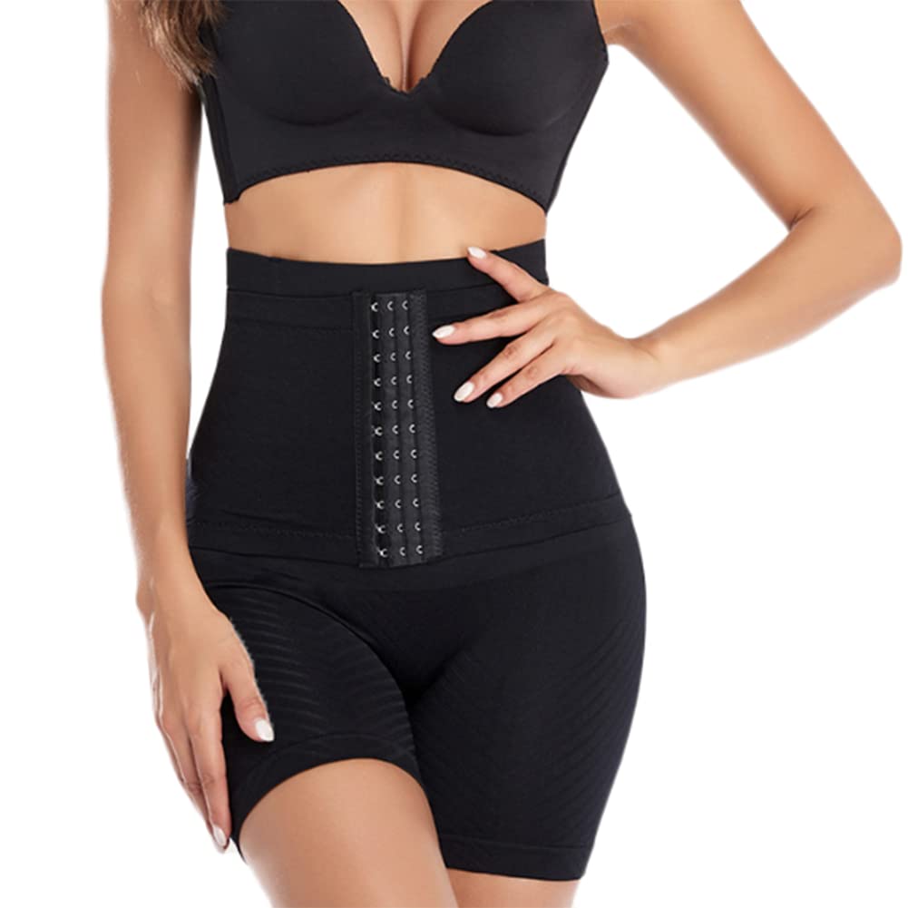 TTDGYYXW Damski podnośnik typu push up Butt Lifter Slim Body Mocno wyszczuplający brzuch z haczykami Bielizna modelująca Wysoka talia Trainer