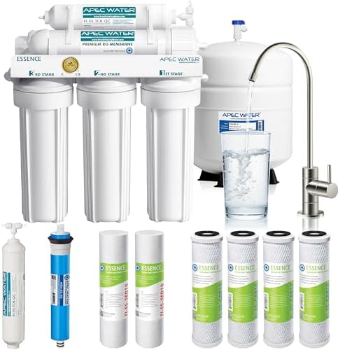 APEC Water Systems ROES-50 Essence Series Top Tier 5-Stage WQA Ce...