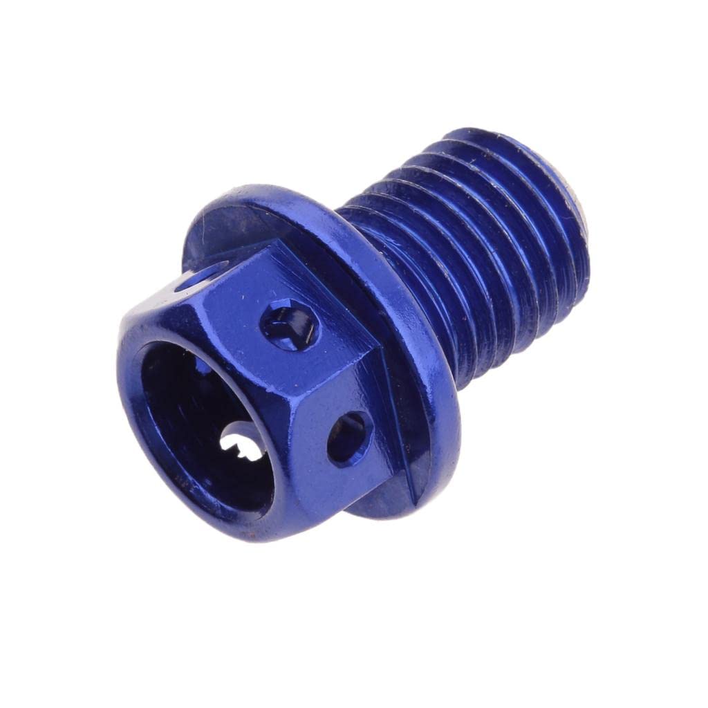 HEAVENGLOW Magnetic Engine Oil Drain Plug Nut Repair Bolt with Washer Kit for Dirt Bike - Blue Collectibles-image-28