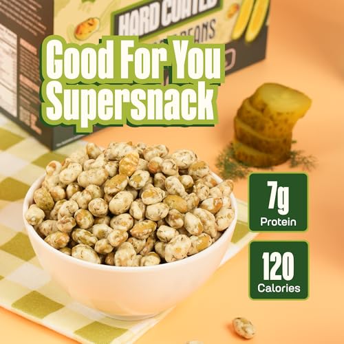 Where You Bean Edamame Beans Snack - Dry Roasted (Sweet Dill Pickle) | HARD COATED. No seed oils. 12g protein. Crunchy, plant-based, keto-friendly, and vegan. 0.9 oz per pack; Pack of 8. - image 6