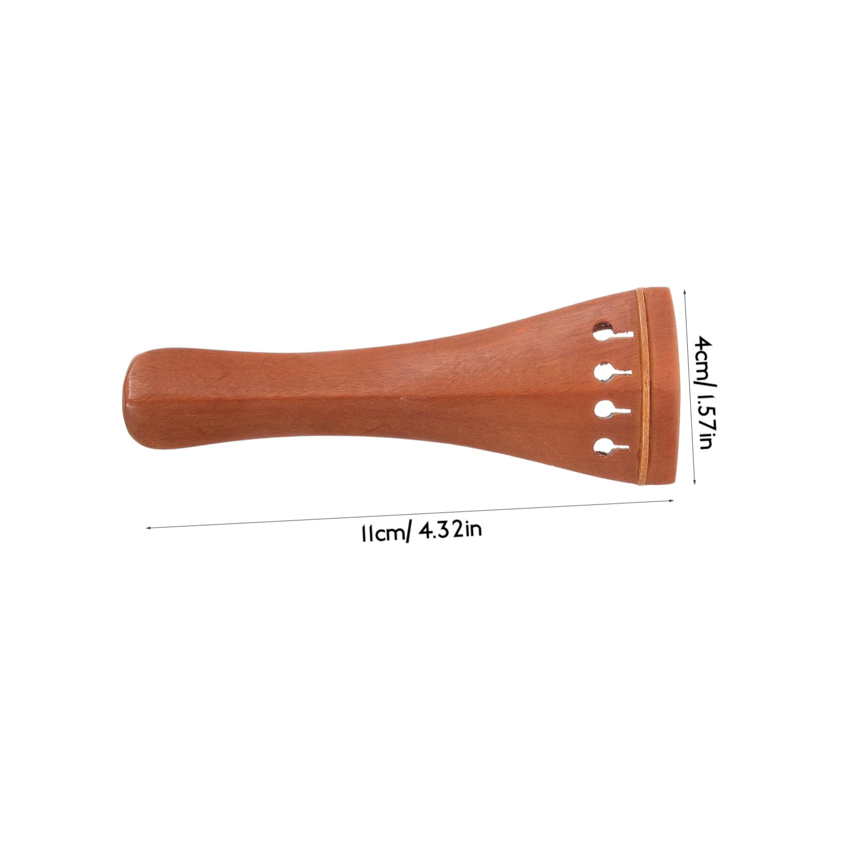 Parliky Violin Tailpiece Replacement Sturdy Wooden Accessory for Violin Enhances Intonation and Volume Lightweight Easy Installation and present Options