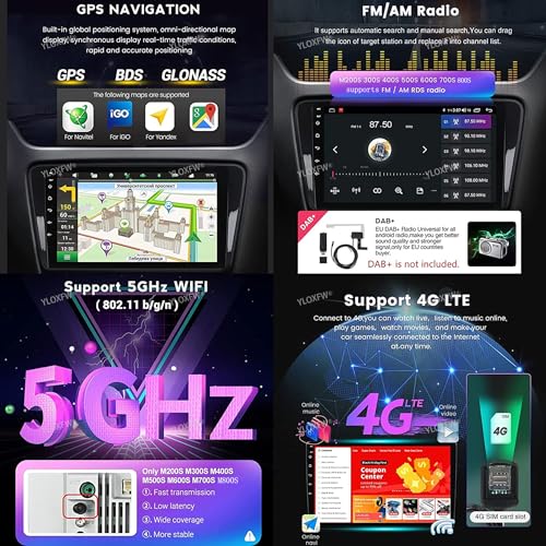 Navegador GPS Android 14 con pantalla de 9 pulgadas para viajes conectados en tu MG GS 6