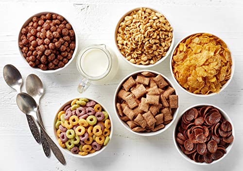 Bruntmor 8 Oz Porcelain Bowls Set Of 6 - For Ice Cream, Dessert, Soup, Small Side Dishes, Salad, Cereal, Rice - Microwave, Dishwasher And Oven Safe - White Color #TOP4