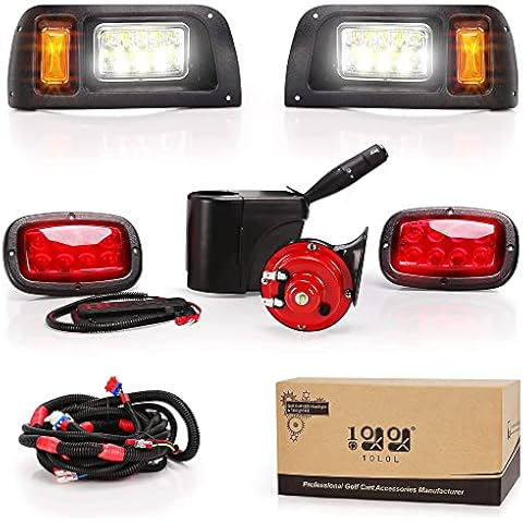 9.99WORLD MALL Universal Golf Cart LED Light Kit Cover