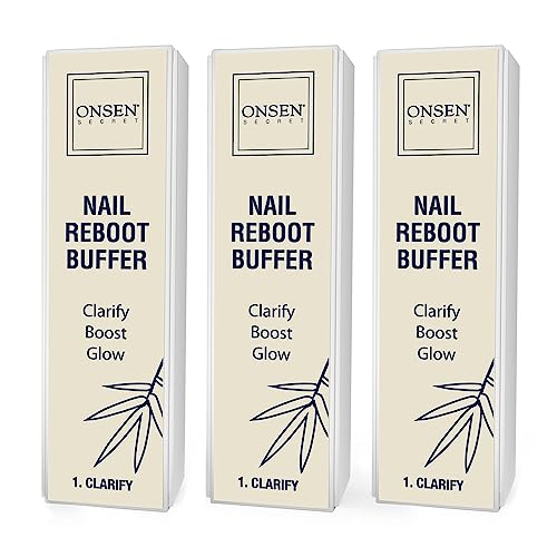 Professional Nail Buffer | Made In Usa | Ultimate Shine Nail Buffing Block With 3 Way Buffing Methods, Smooth & Shine After Nail File, Purse Size Manicure Tools For Optimum Nail Care - 3 Pack By Onsen #TOP21