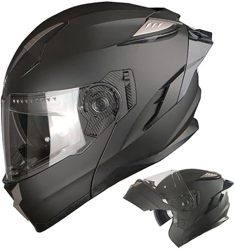 Miniatura 1 de Casco de rostro completo 1Storm, con módulos de motocicleta y bicicletas de la calle, con armadura de visera parasol, dual y movimiento de volteado