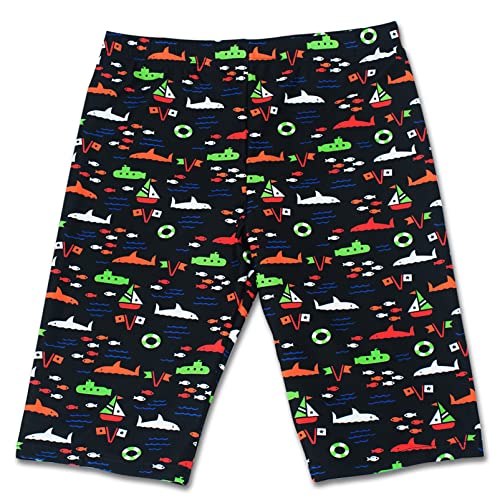 Aivtalk Boys Swim Jammers Youth Swim Team Swimsuit Swimming Trunk Quick Dry UPF 50+ Athletic Swim Shorts 4-12T
