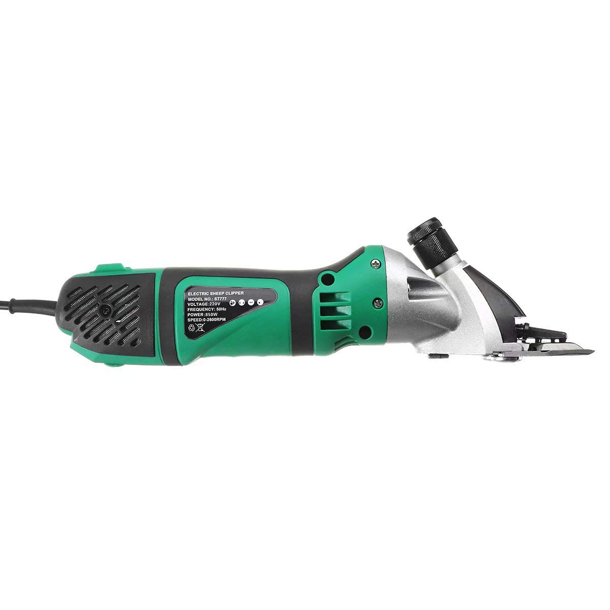 Cortadora eléctrica de Ganado 500W 220V 2400RPM cortadora eléctrica de ovejas Tijeras Tijeras cortadora de Caballos de Cabra 6 velocidades (Enchufe Au)